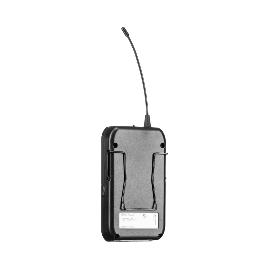 Shure BLX1288/CVL Dual-Channel Wireless Combo Lavalier & Handheld Microphone System (H10: 542 to 572 MHz) — Being Shipped