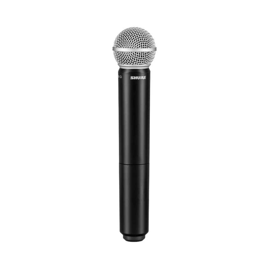 Shure BLX1288/CVL Dual-Channel Wireless Combo Lavalier & Handheld Microphone System (H10: 542 to 572 MHz) — Being Shipped
