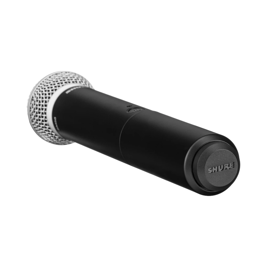 Shure BLX1288/CVL Dual-Channel Wireless Combo Lavalier & Handheld Microphone System (H10: 542 to 572 MHz) — Being Shipped