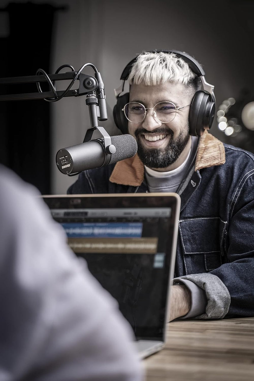 Shure SM7B Vocal Microphone (Gray) — Being Shipped