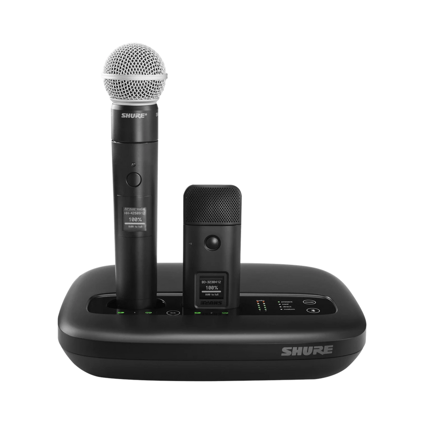 Shure MXW6X/O neXt Wireless Boundary Transmitter with Integrated Omnidirectional Mic (Black, 1.9 GHz) — Being Shipped