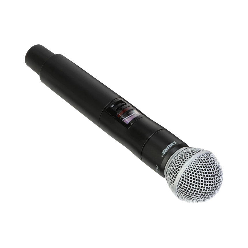 Shure QLXD2/SM58 Digital Handheld Wireless Microphone Transmitter with SM58 Capsule (H50: 534 to 598 MHz) — Being Shipped
