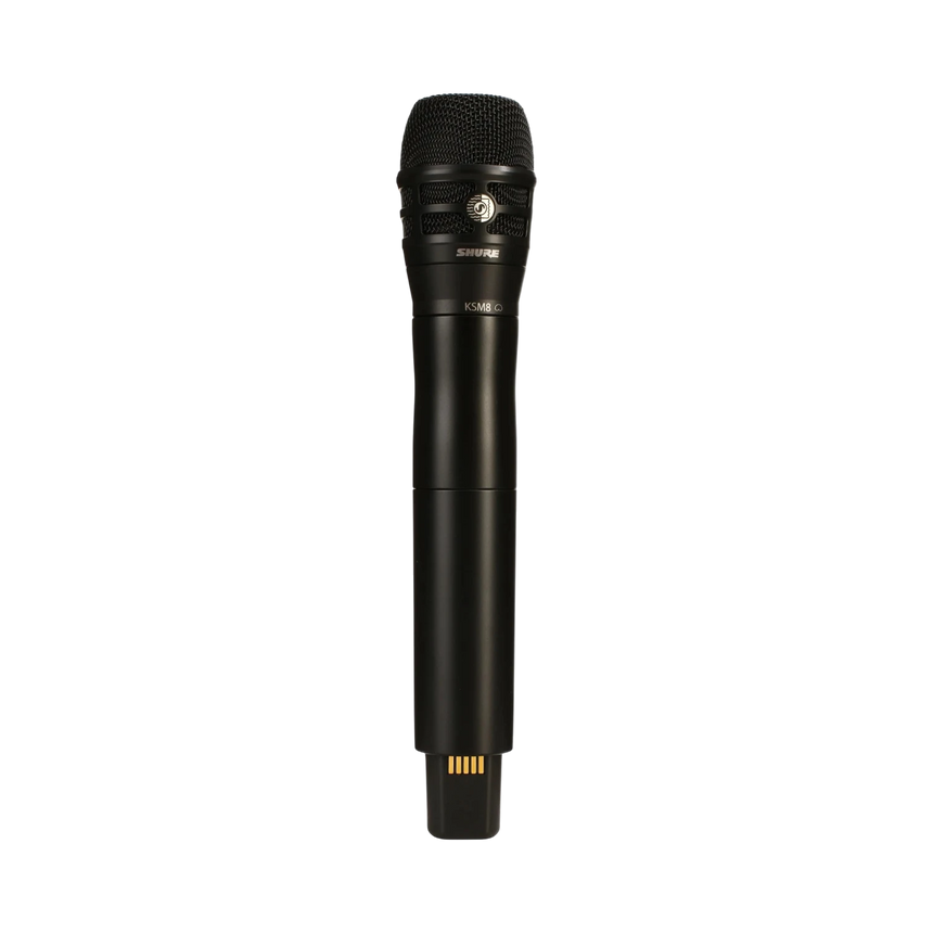 Shure AD2/KSM8B Digital Handheld Wireless Microphone Transmitter with KSM8 Capsule (G57: 470 to 616 MHz, Black) — Being Shipped