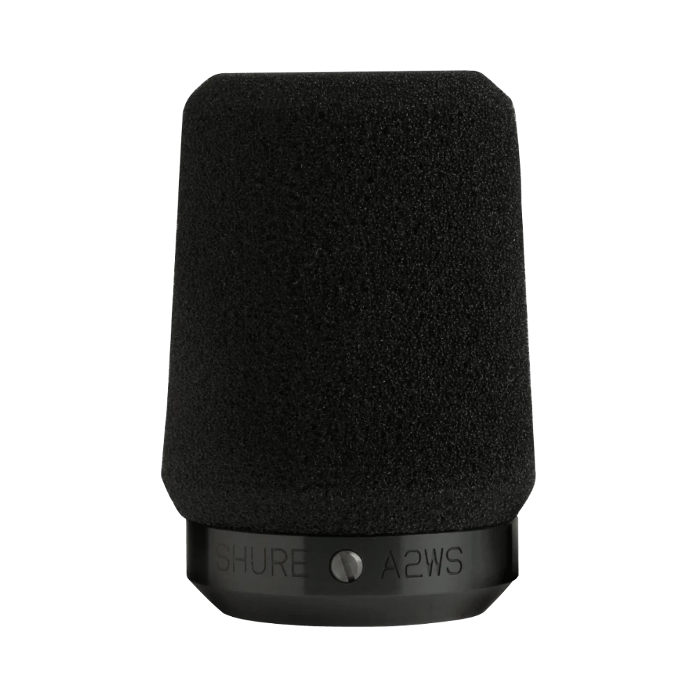 Shure A2WS-BK Black Foam Locking Windscreen — Being Shipped