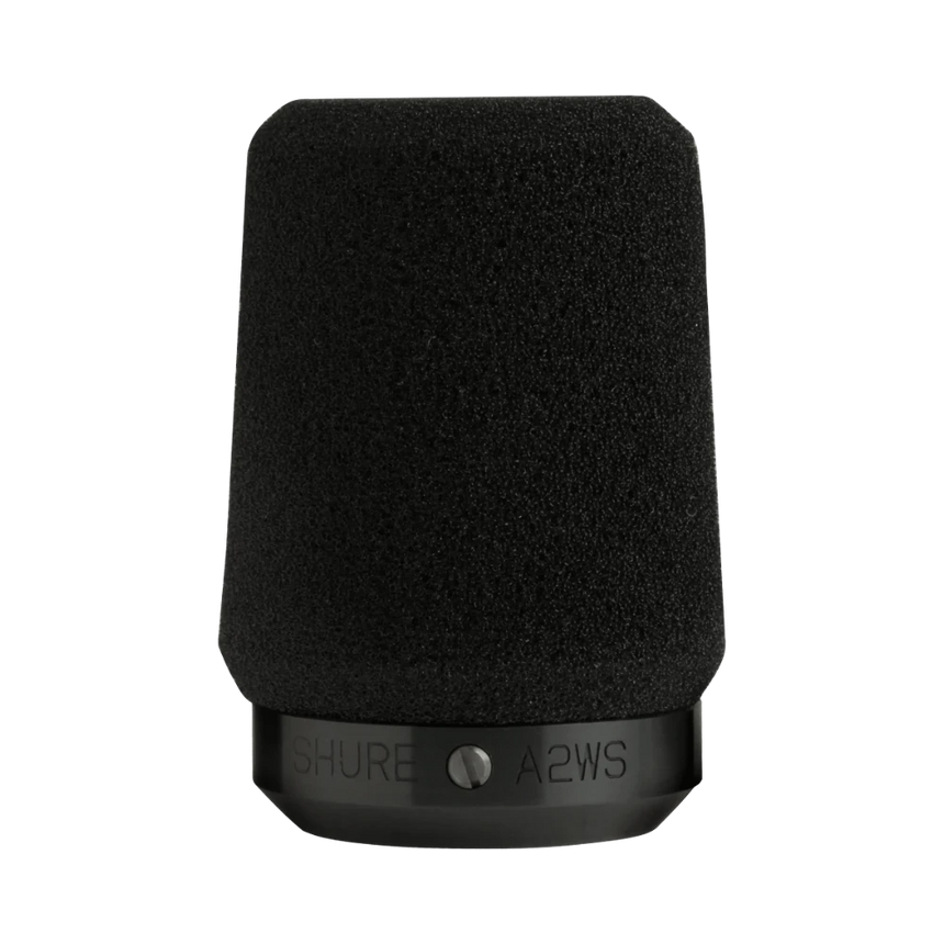 Shure A2WS-BK Black Foam Locking Windscreen — Being Shipped