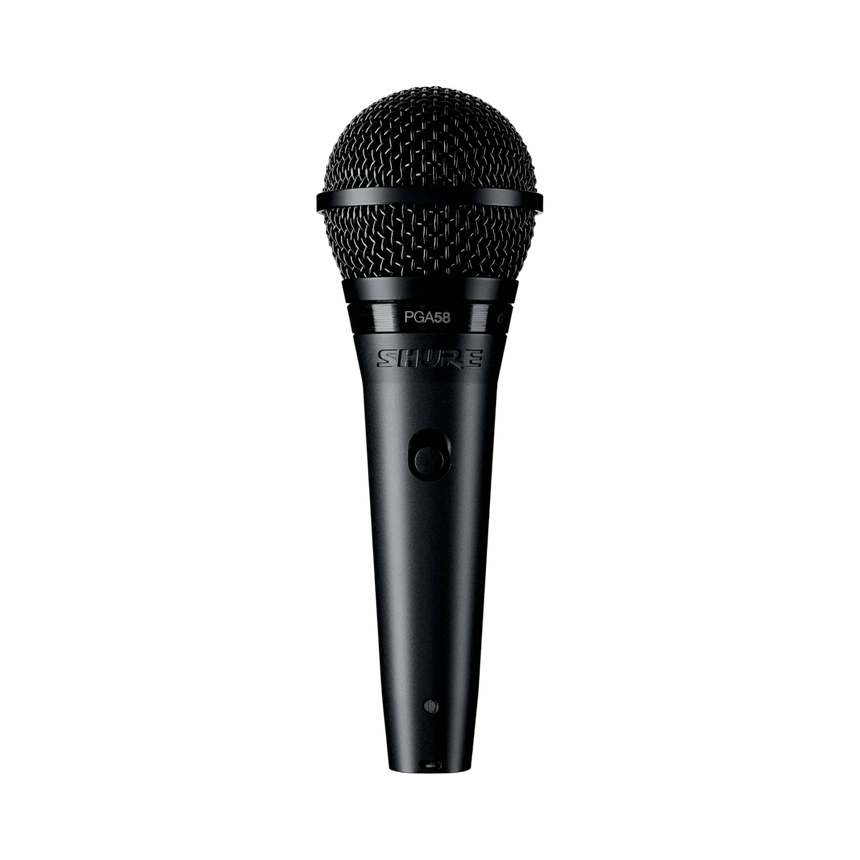 Shure PGA58-XLR Cardioid Dynamic Vocal Microphone with XLR-to-XLR Cable — Being Shipped
