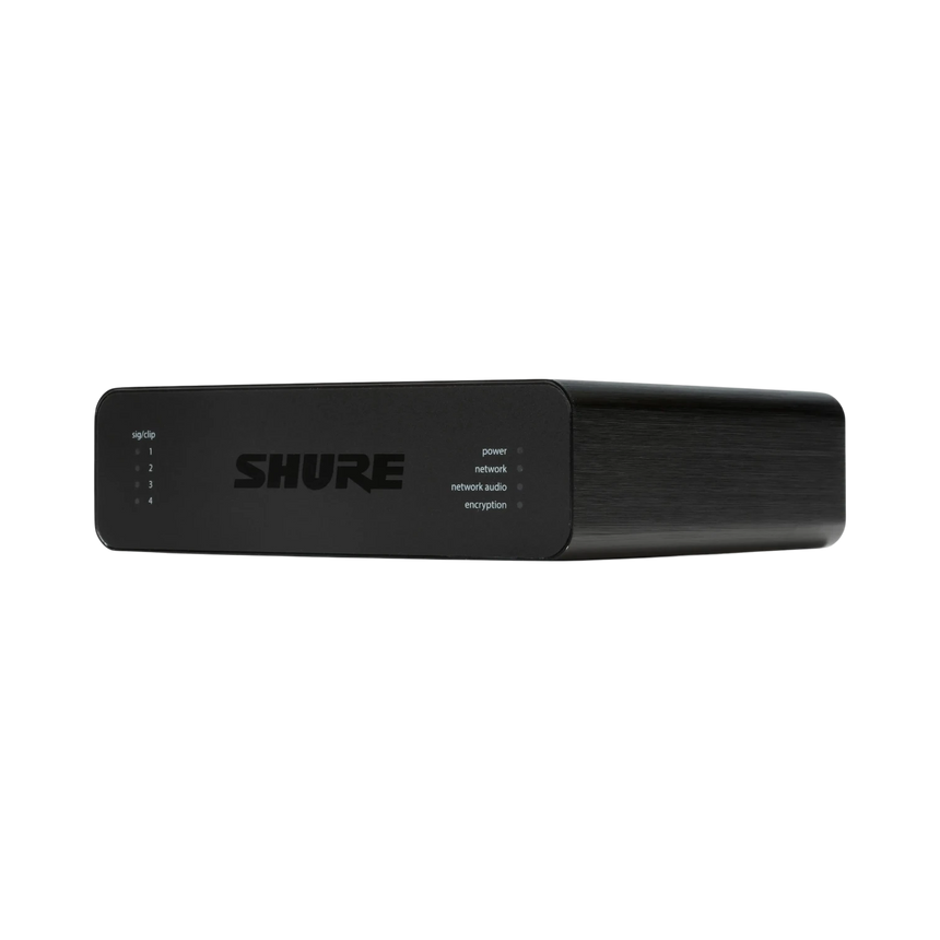 Shure ANI4IN 4-Channel Dante Mic/Line Audio Network Interface Unit (XLR Inputs) — Being Shipped