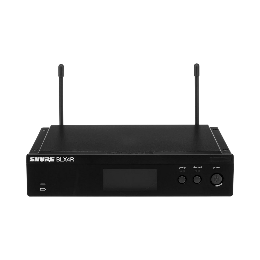 Shure BLX14R/W85M Rackmount Wireless Cardioid Lavalier Microphone System (H10: 542 to 572 MHz) — Being Shipped