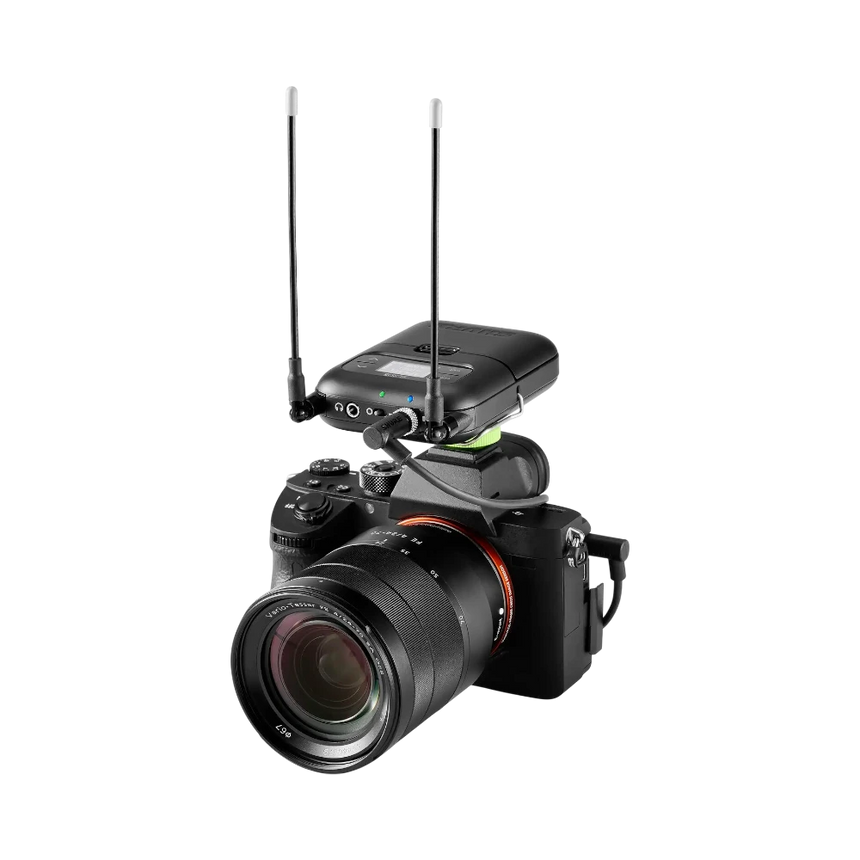 Shure SLXD5 Digital Camera-Mount Wireless Microphone Receiver (J52: 558 to 602 + 614 to 616 MHz) — Being Shipped