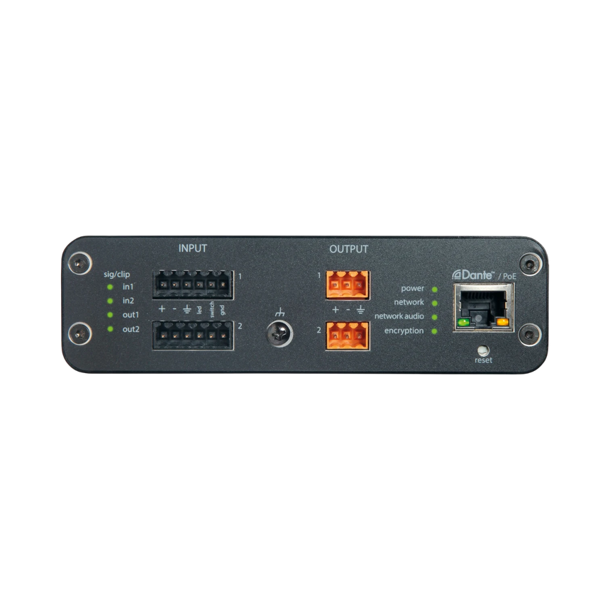 Shure ANI22BLOCK Audio Network Interface (Block Connectors) — Being Shipped