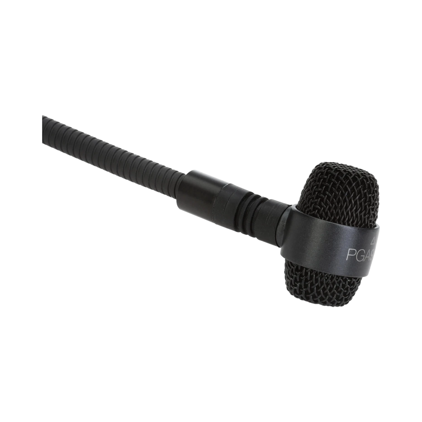 Shure PGA98H-XLR Clip-On Cardioid Condenser Horn Mic with Inline Preamp & Cable (15') — Being Shipped