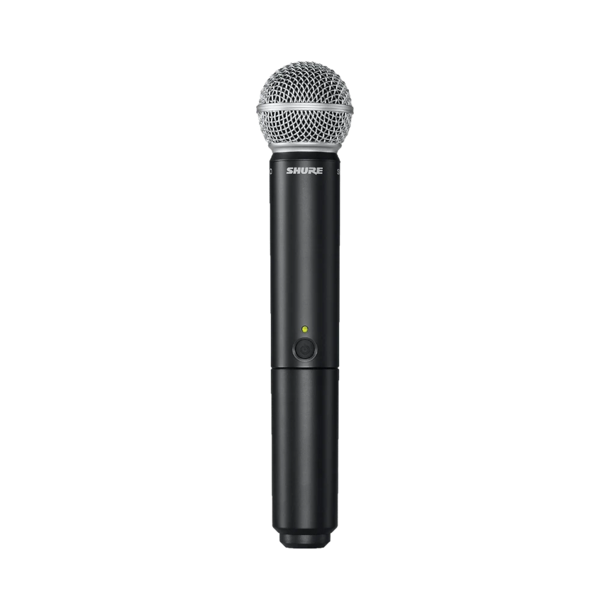 Shure BLX24/SM58 Wireless Handheld Microphone System with SM58 Capsule (J11: 596 to 616 MHz) — Being Shipped