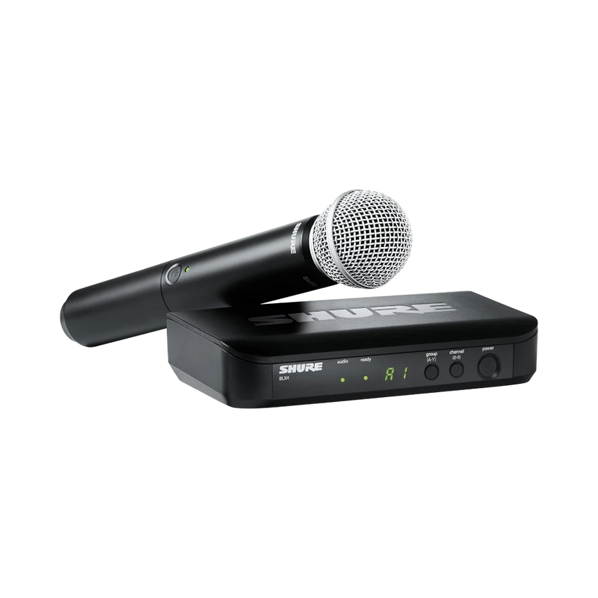 Shure BLX24/SM58 Wireless Handheld Microphone System with SM58 Capsule (J11: 596 to 616 MHz) — Being Shipped