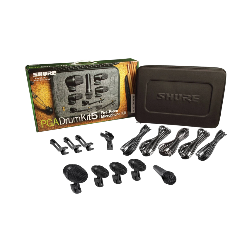Shure PGADRUMKIT5 5-Piece Drum Microphone Kit — Being Shipped