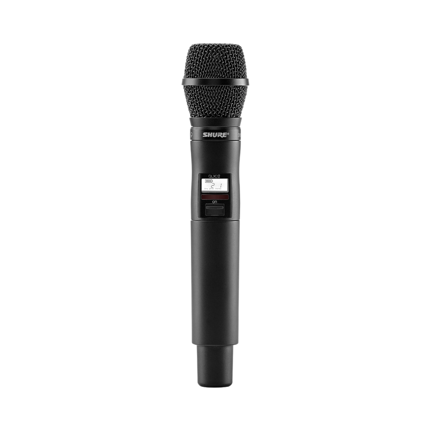 Shure QLXD2/SM87 Digital Handheld Wireless Microphone Transmitter with SM87A Capsule (J50A: 572 to 608 + 614 to 616 MHz) — Being Shipped