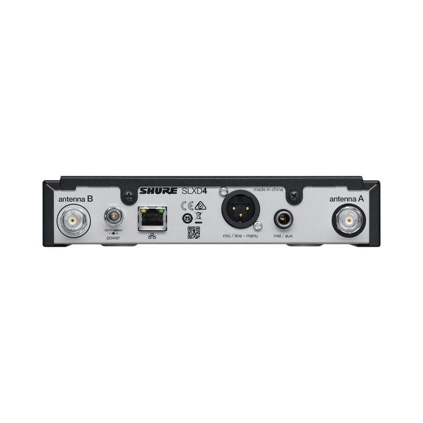 Shure SLXD14/85 Digital Wireless Cardioid Lavalier Microphone System (G58: 470 to 514 MHz) — Being Shipped