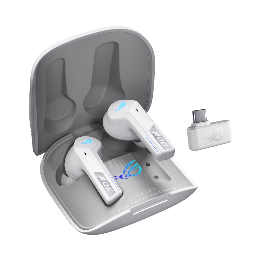 ASUS ROG Cetra True Wireless SpeedNova In-Ear Gaming Earbuds (Moonlight White) — Being Shipped