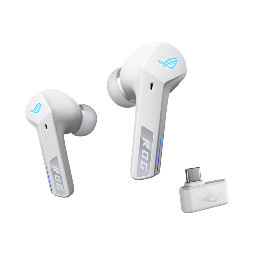 ASUS ROG Cetra True Wireless SpeedNova In-Ear Gaming Earbuds (Moonlight White) — Being Shipped