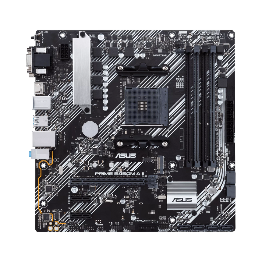 ASUS Prime B450M-A II AM4 Micro-ATX Motherboard — Being Shipped