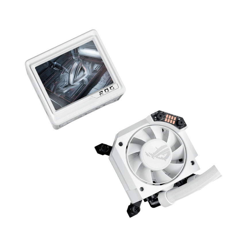 ASUS Republic of Gamers RYUJIN III 360 Extreme White Edition AIO Liquid CPU Cooler — Being Shipped