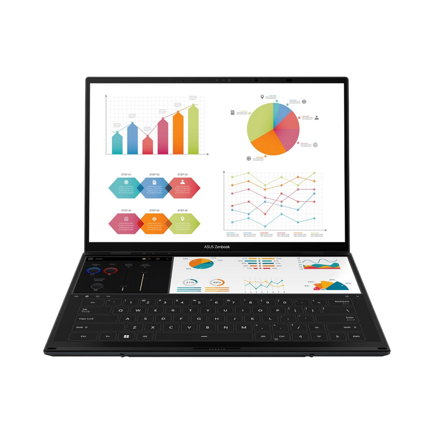 ASUS Zenbook Duo UX8406CA 14" Multi-Touch Laptop, Intel Core Ultra 7 255H, 32GB RAM, 1TB SSD — Being Shipped