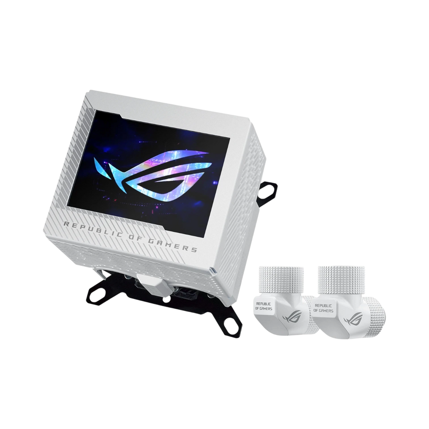 ASUS ROG RYUJIN III CPU Water Cooling Block (White) — Being Shipped