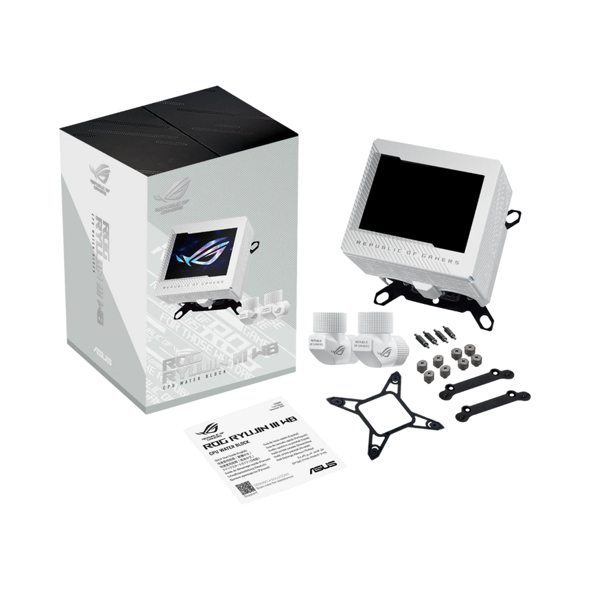 ASUS ROG RYUJIN III CPU Water Cooling Block (White) — Being Shipped