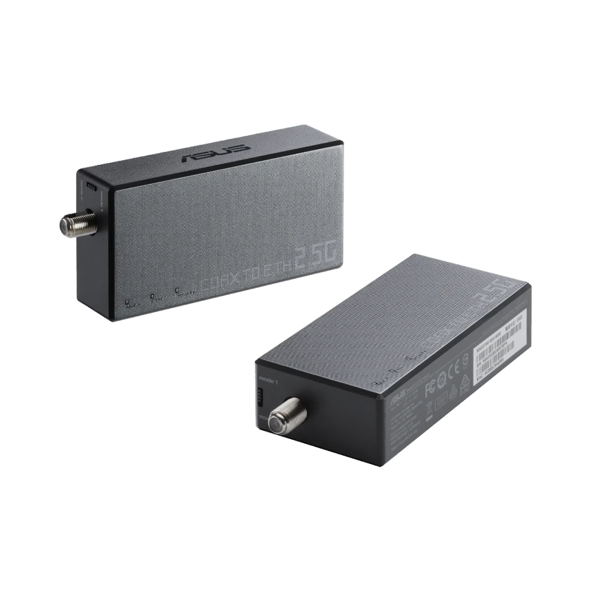 ASUS 2.5Gbps Ethernet Over Coax Adapter Starter Kit — Being Shipped