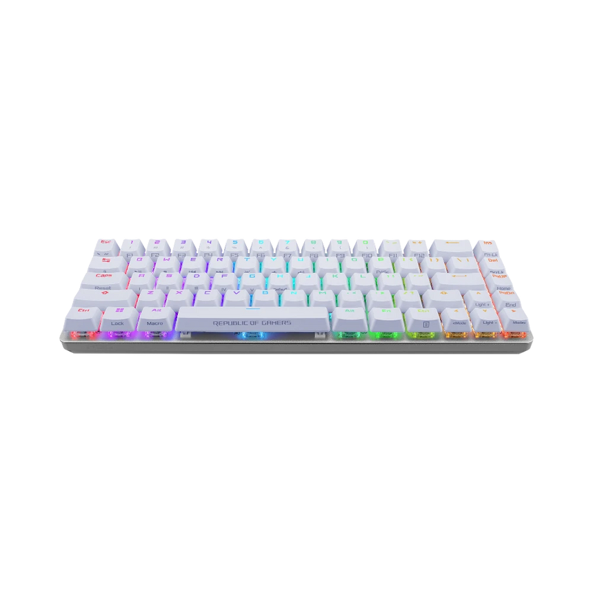 ASUS ROG Falchion Ace Wired Backlit Mechanical Keyboard (White, ROG NX Red Switches) — Being Shipped