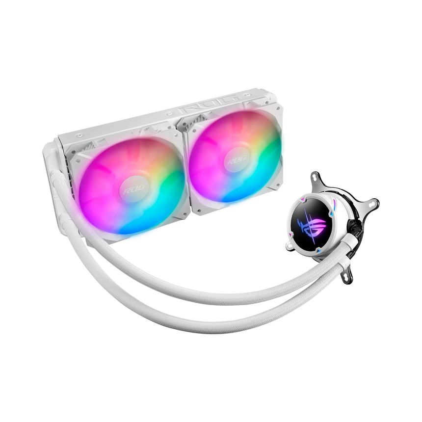 ASUS ROG Strix LC II 240 ARGB All-in-one AIO Liquid CPU Cooler (White) — Being Shipped