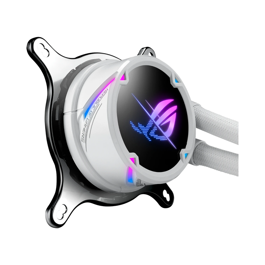 ASUS ROG Strix LC II 240 ARGB All-in-one AIO Liquid CPU Cooler (White) — Being Shipped