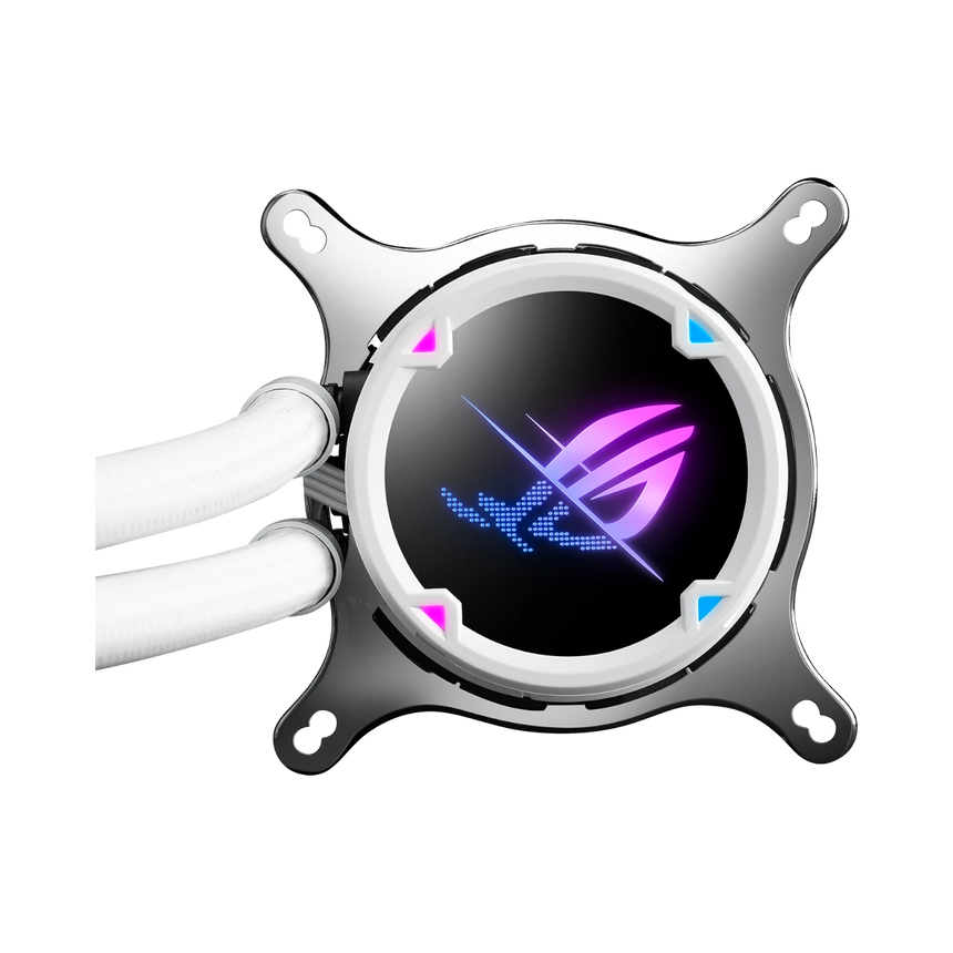 ASUS ROG Strix LC II 240 ARGB All-in-one AIO Liquid CPU Cooler (White) — Being Shipped