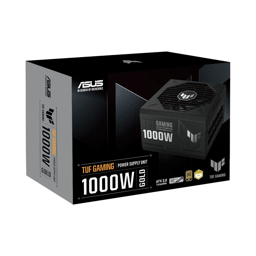 ASUS 1000W TUF Gaming Gold Modular ATX Power Supply (Black) — Being Shipped