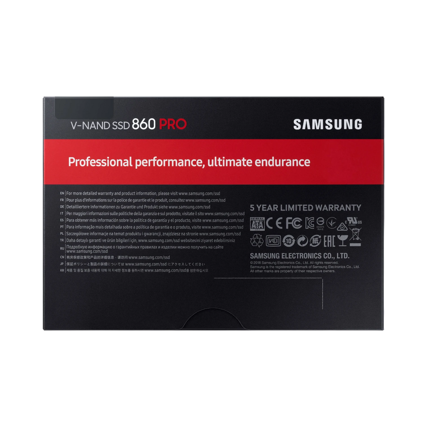 Samsung 860 PRO 512GB 2.5" SATA III 6 Gb/s Internal SSD — Being Shipped