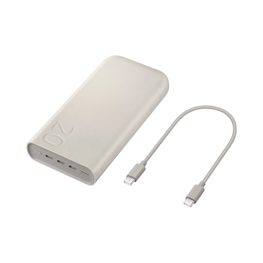 Samsung 45W 20000mAh Battery Pack (Beige) — Being Shipped