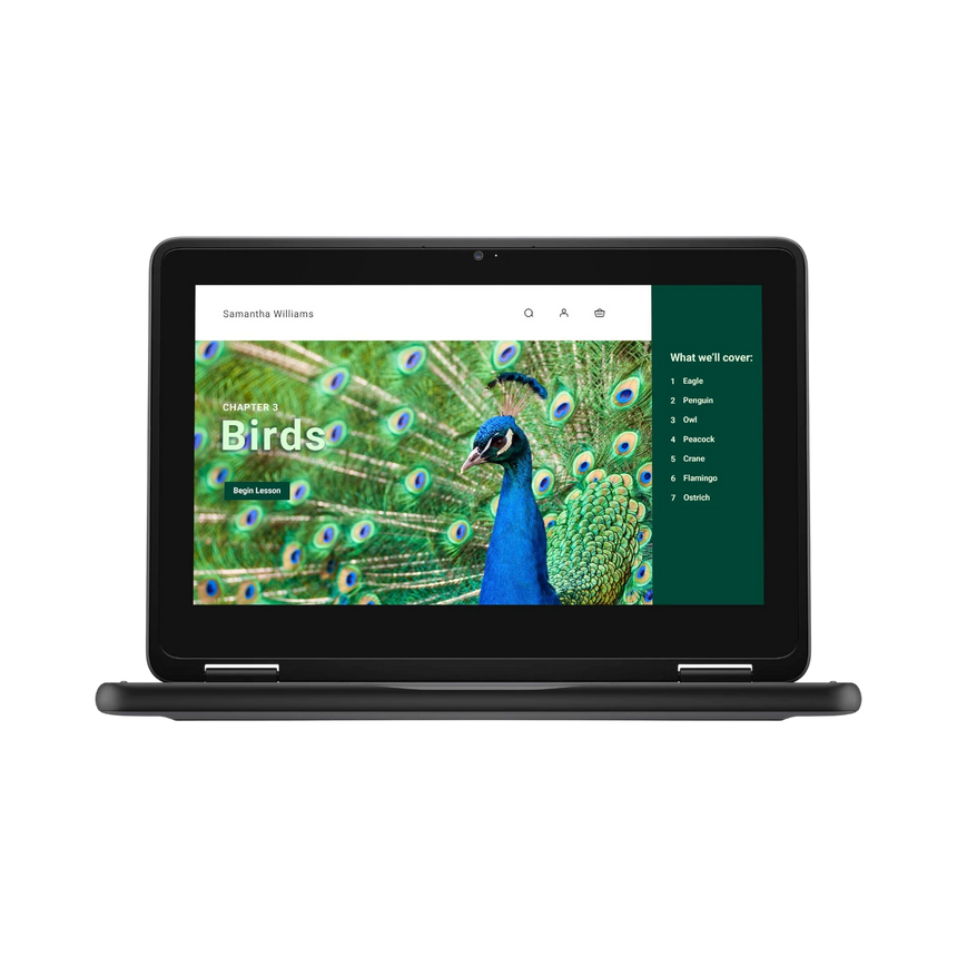 Dell 3120 11.6" Multi-Touch 2-in-1 Chromebook, Intel N100, 4GB RAM, 64GB eMMC — Being Shipped