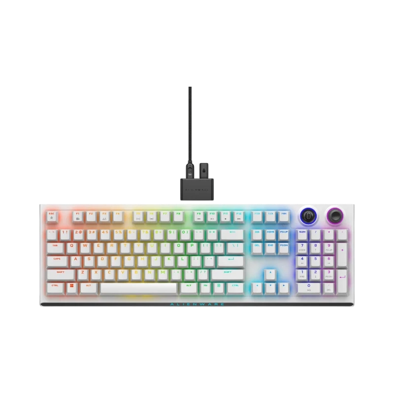 Dell Alienware AW920K Tri-Mode Wireless Backlit Mechanical Gaming Keyboard (Lunar Light) — Being Shipped