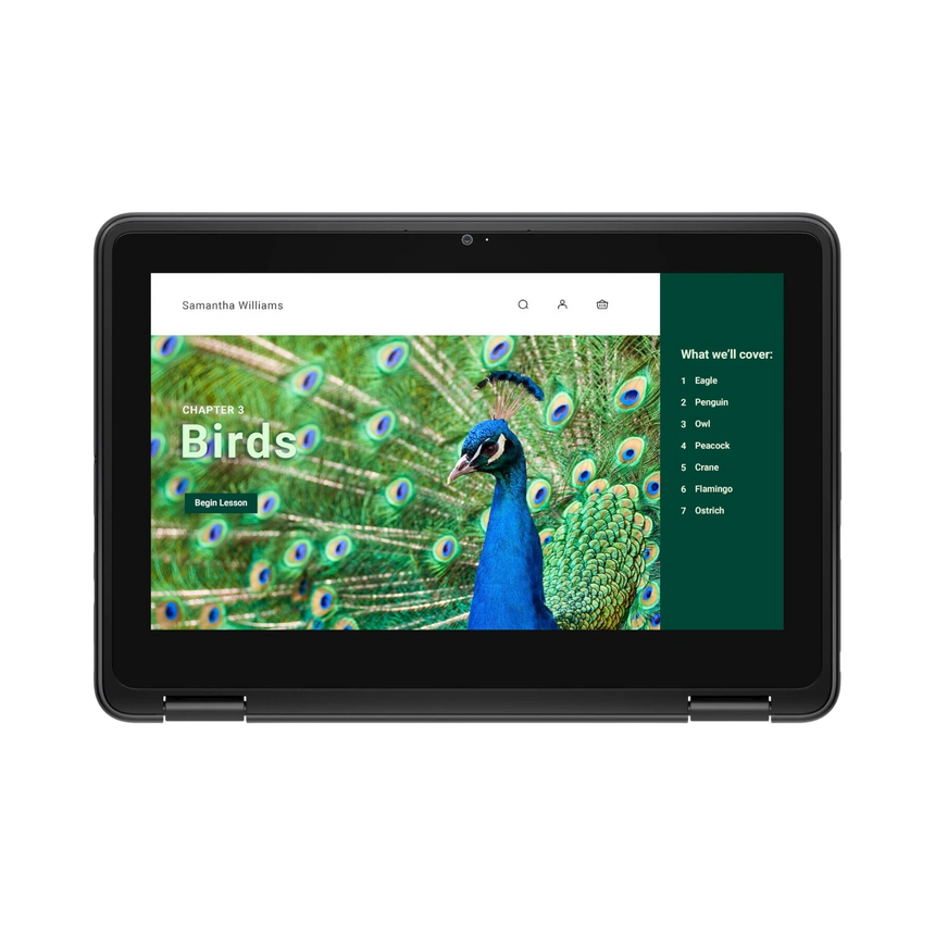 Dell 3120 11.6" Multi-Touch 2-in-1 Chromebook, Intel Celeron N100, 4GB RAM, 64GB eMMC — Being Shipped