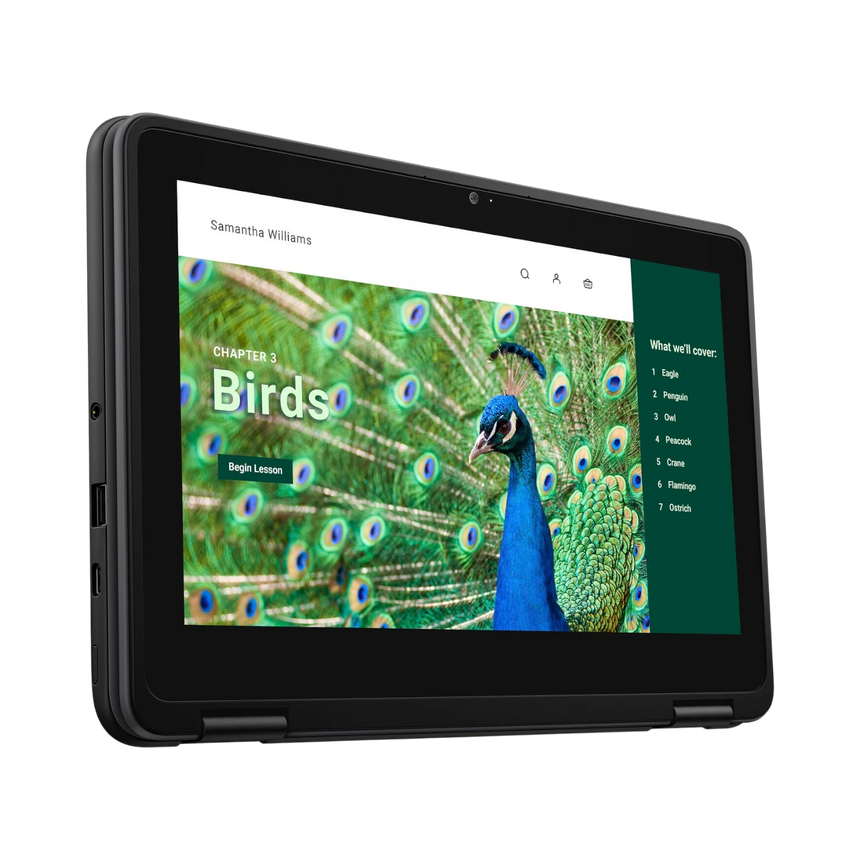 Dell 3120 11.6" Multi-Touch 2-in-1 Chromebook, Intel Celeron N100, 4GB RAM, 64GB eMMC — Being Shipped