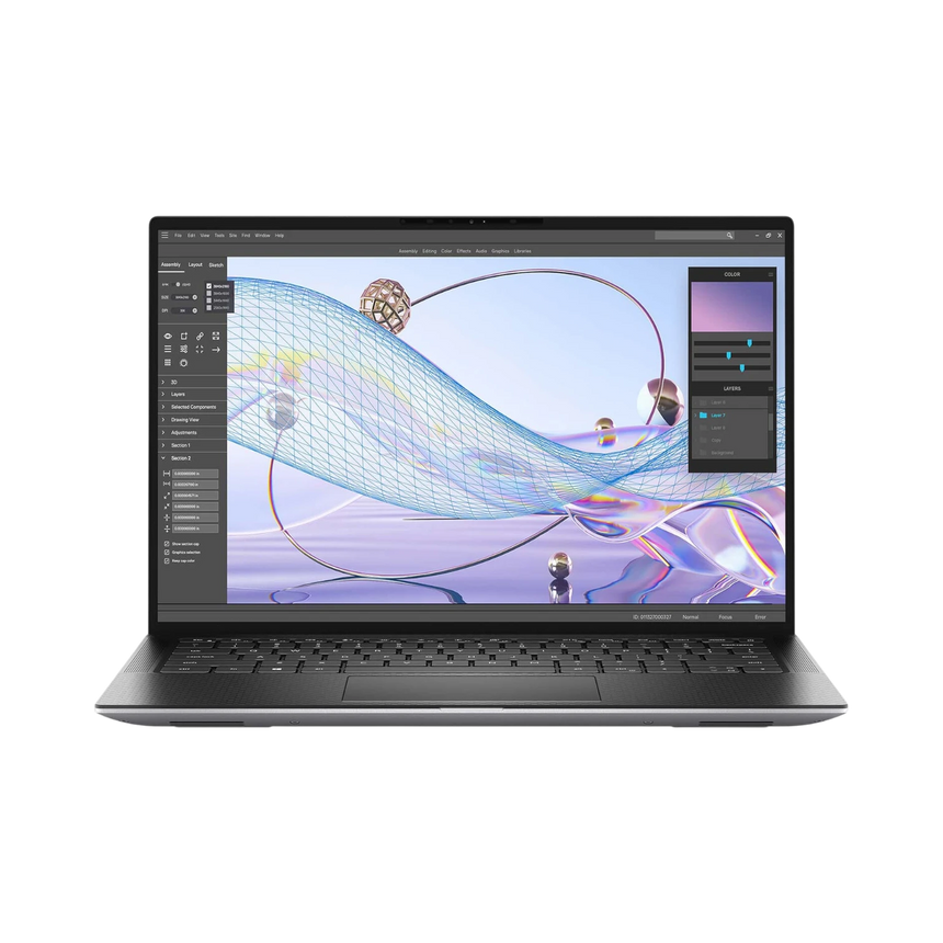 Dell Mobile Precision 5470 14" Workstation, Intel Core i7-12800H, NVIDIA RTX A1000, 16GB RAM, 512GB SSD (Silver) — Being Shipped