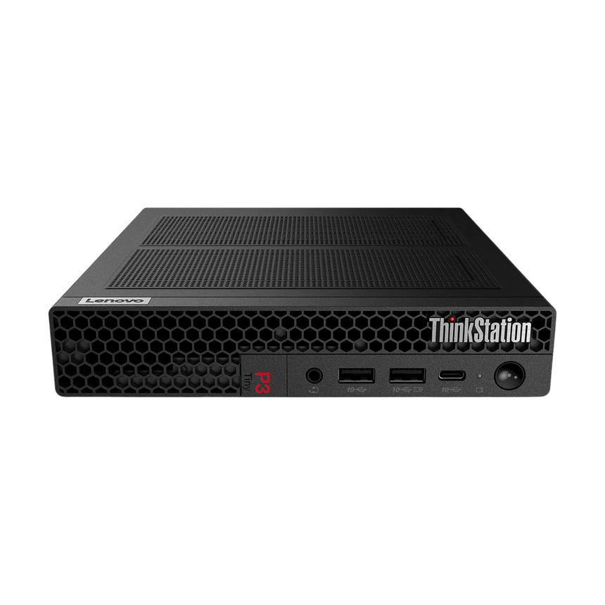 Lenovo ThinkStation P3 Tiny Desktop Computer, Intel Core i5-13500T vPro, Intel UHD Graphics 770, 16GB RAM, 512GB SSD — Being Shipped