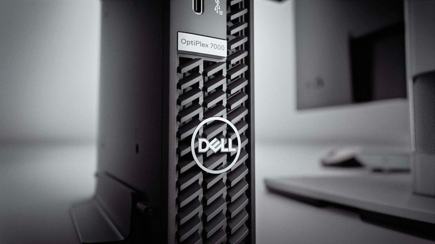 Dell OptiPlex 7000 Micro Desktop Computer, Intel Core i5-12500T, 16GB DDR4 RAM, 256GB SSD — Being Shipped