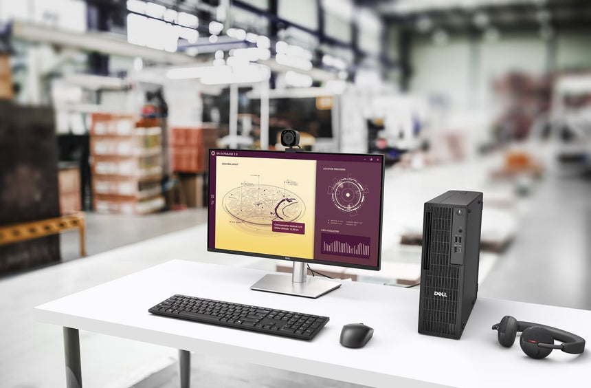 Dell Pro Slim Desktop Computer, AMD Ryzen 5 8500G, 16GB DDR5 RAM, 512GB SSD — Being Shipped