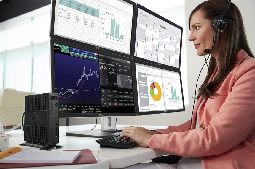 Dell Wyse 7020 Thin Client, AMD G-Series Quad-Core, 4GB DDR3 RAM, 32GB Flash Memory — Being Shipped