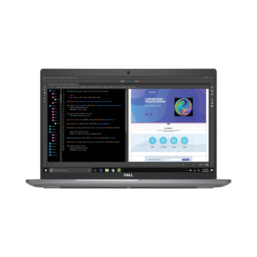 Dell Precision 3580 15.6" Mobile Workstation, Intel Core i5-1335U, 16GB DDR4 RAM, 256GB SSD (Wi-Fi) — Being Shipped
