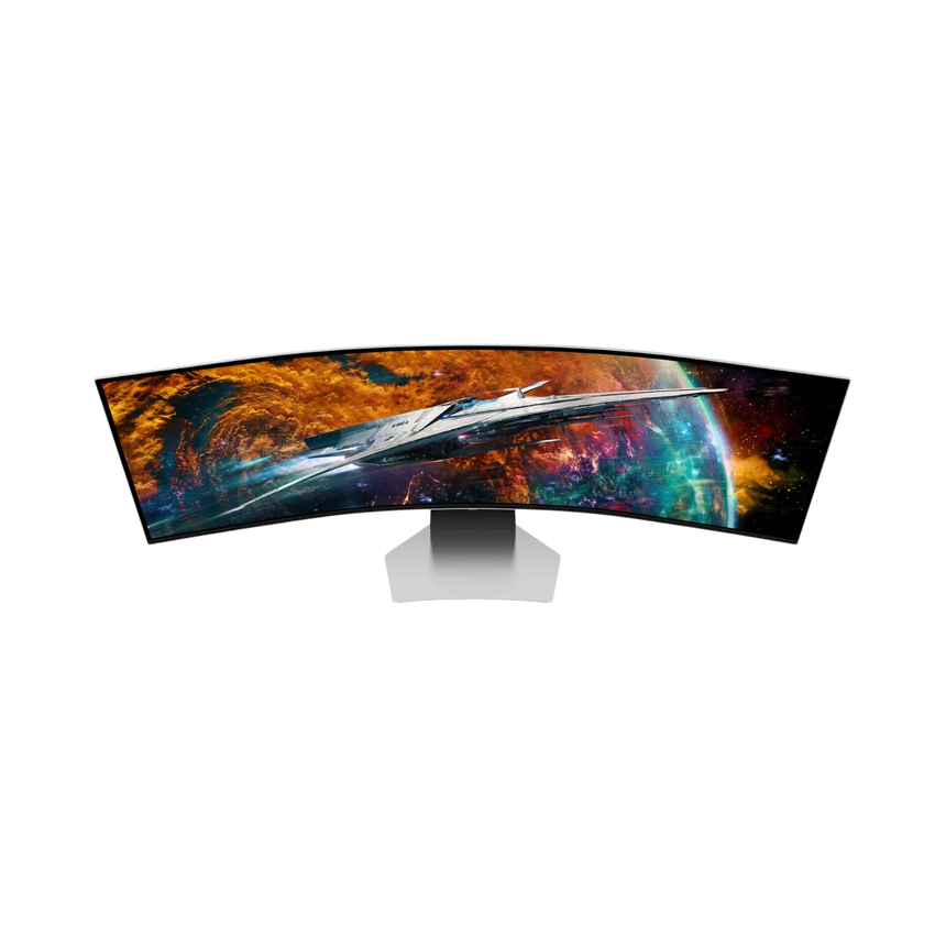 Samsung Odyssey QD-OLED G9 49" 32:9 240Hz QHD HDR OLED Curved Ultrawide Gaming Monitor (Silver) — Being Shipped