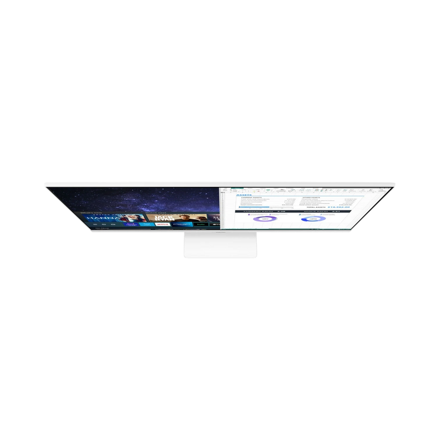 Samsung LS27AM501NNXZA 27" 16:9 60Hz FHD VA LCD Smart Monitor (White) — Being Shipped