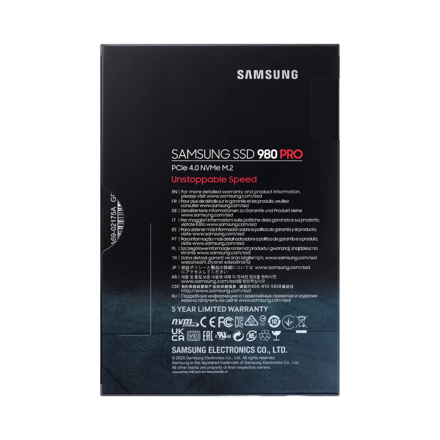 Samsung 980 PRO 1TB M.2 2280 NVMe PCIe 4.0 7000MB/s SSD — Being Shipped