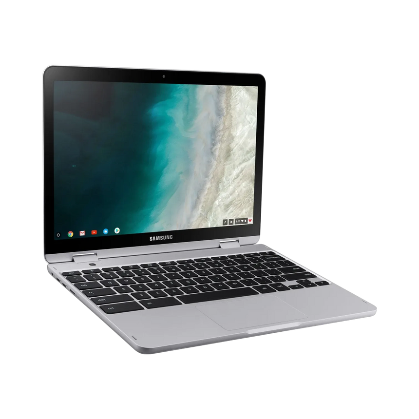 Samsung Chromebook Plus V2 12.2" Multi-Touch Laptop, Intel Celeron 3965Y, 4GB RAM, 32GB eMMC (Stealth Silver) — Being Shipped