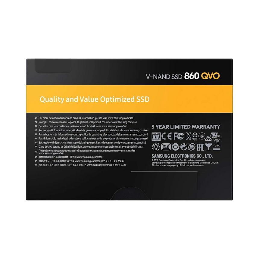 Samsung 860 QVO 4TB 2.5" SATA III Internal SSD — Being Shipped